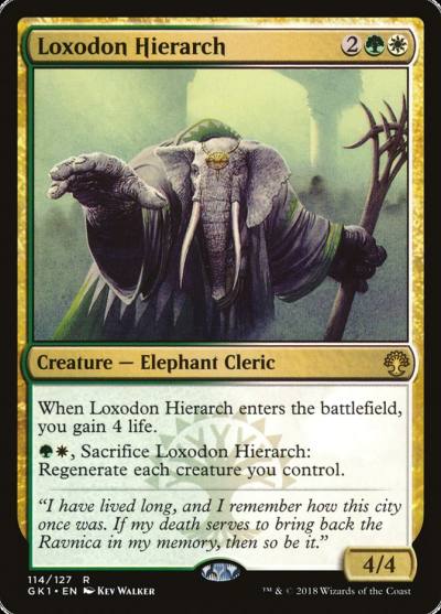 Loxodon Hierarch GK1-114 GRN Guild Kit Magic card
