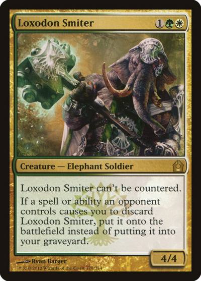 Loxodon Smiter RTR-178 Return to Ravnica Magic card