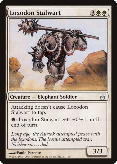 Loxodon Stalwart 11 Fifth Dawn Magic card