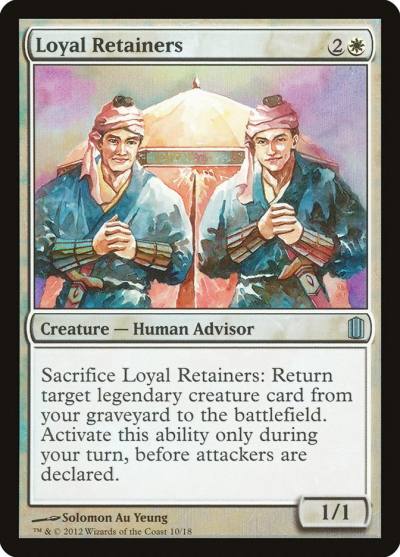 Loyal Retainers CM1-10 Commander's Arsenal Magic card