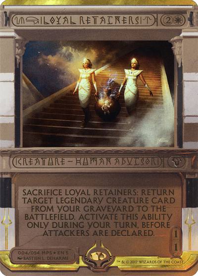 Loyal Retainers MP2-4 Amonkhet Invocations Magic card