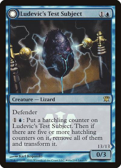 Ludevic's Test Subject // Ludevic's Abomination PISD-64STAR Innistrad Promos Magic card