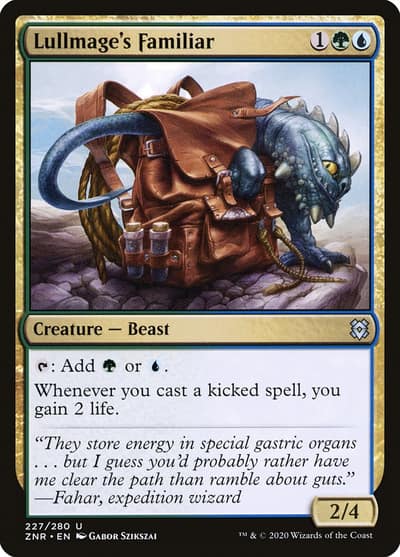 Lullmage's Familiar 227 Zendikar Rising Magic card