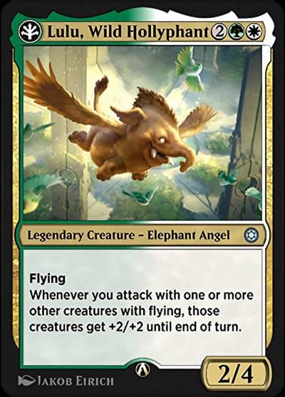 Lulu, Wild Hollyphant HBG-3G Alchemy Horizons: Baldur's Gate Magic card