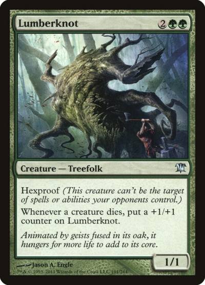 Lumberknot ISD-191 Innistrad Magic card