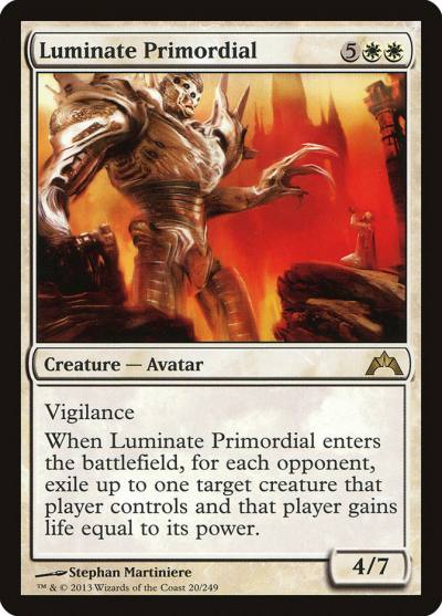 Luminate Primordial GTC-20 Gatecrash Magic card