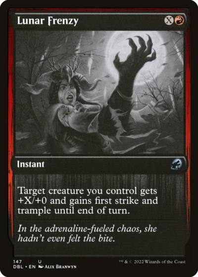 Lunar Frenzy DBL-147 Innistrad: Double Feature Magic card