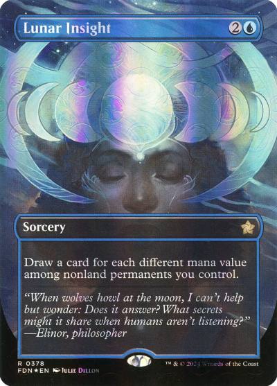 Lunar Insight FDN-378 Foundations Magic card