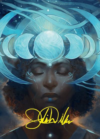 Lunar Insight // Lunar Insight AFDN-31 Foundations Art Series Magic card