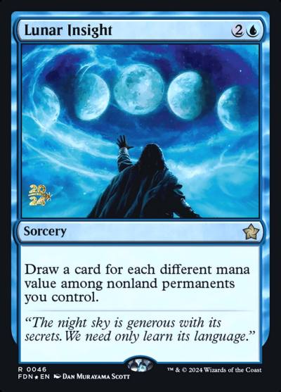 Lunar Insight PFDN-46S Foundations Promos Magic card
