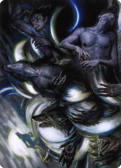 Lunar Rejection // Lunar Rejection AVOW-23 Crimson Vow Art Series Magic card