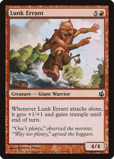 Lunk Errant 94 Morningtide Magic card