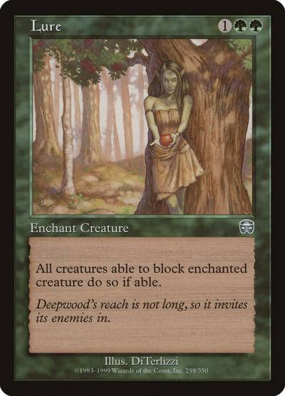 Lure MMQ-258 Mercadian Masques Magic card