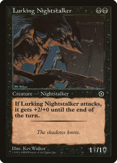 Lurking Nightstalker P02-77 Portal Second Age Magic card