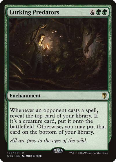 Lurking Predators C16-156 Commander 2016 Magic card