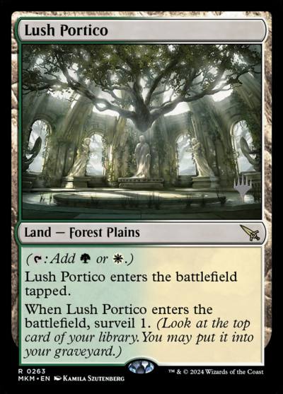 Lush Portico PMKM-263P Murders at Karlov Manor Promos Magic card