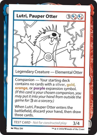 Lutri, Pauper Otter MB2-597 Mystery Booster 2 Magic card