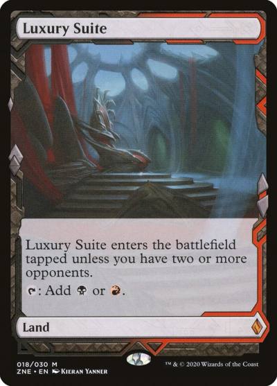 Luxury Suite ZNE-18 Zendikar Rising Expeditions Magic card