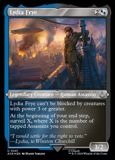 Lydia Frye ACR-241 Assassin's Creed Magic card