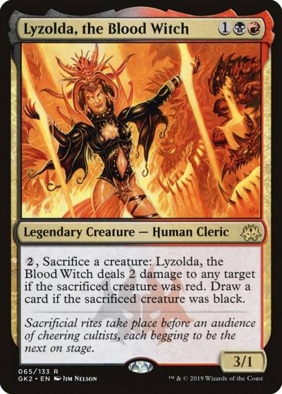 Lyzolda, the Blood Witch GK2-65 RNA Guild Kit Magic card