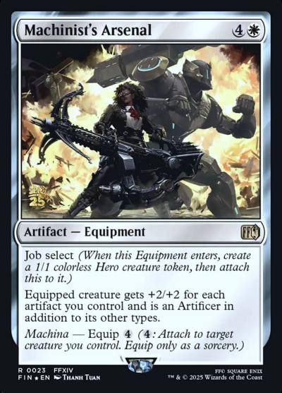 Machinist's Arsenal PFIN-23S Final Fantasy Promos Magic card