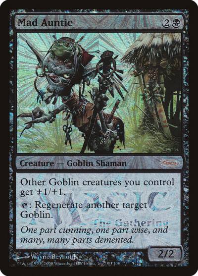 Mad Auntie PSUS-18 Junior Super Series Magic card