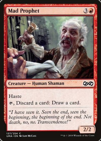 Mad Prophet UMA-137 Ultimate Masters Magic card