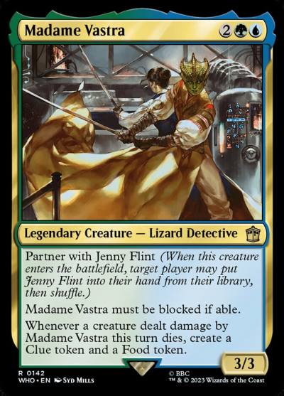 Madame Vastra WHO-142 Doctor Who Magic card