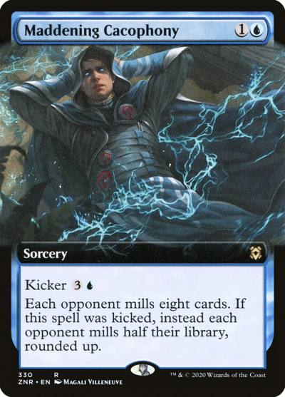 Maddening Cacophony ZNR-330 Zendikar Rising Magic card
