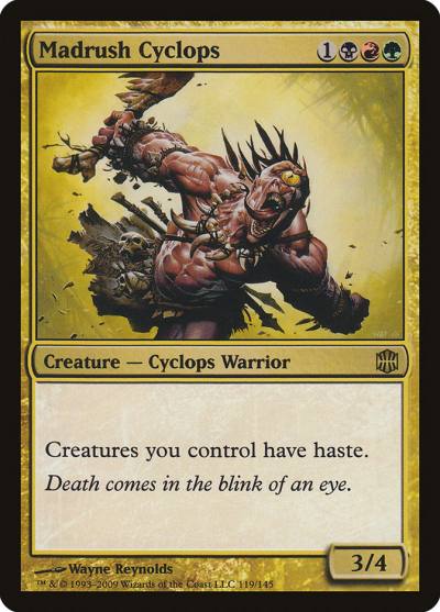 Madrush Cyclops 119 Alara Reborn Magic card