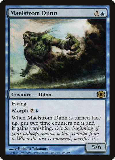 Maelstrom Djinn FUT-39 Future Sight Magic card