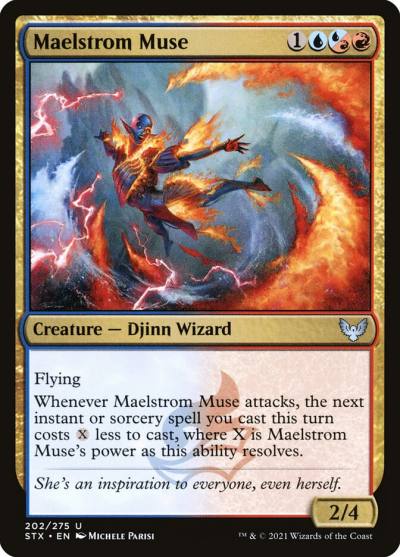 Maelstrom Muse STX-202 Strixhaven: School of Mages Magic card