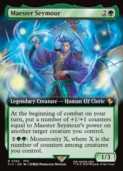 Maester Seymour FIC-160 Final Fantasy Commander Magic card