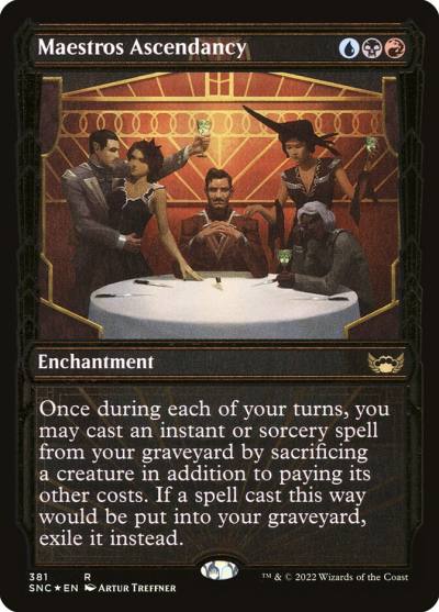 Maestros Ascendancy SNC-381 Streets of New Capenna Magic card