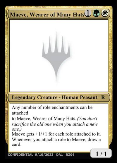 Maeve, Wearer of Many Hats RZ04d Unknown Event Magic card