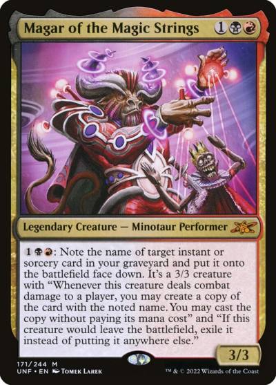 Magar of the Magic Strings UNF-171 Unfinity Magic card