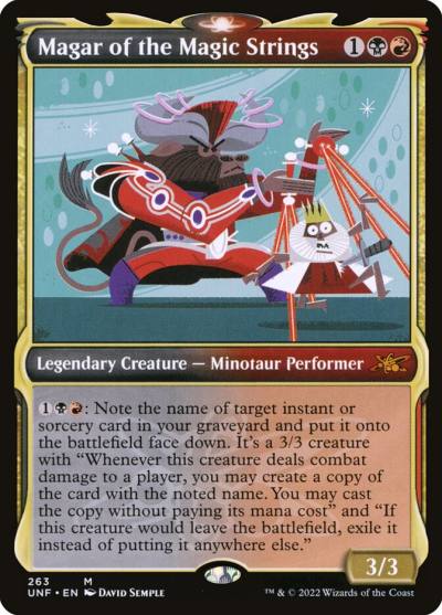Magar of the Magic Strings UNF-263 Unfinity Magic card
