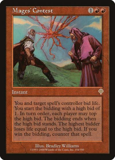 Mages' Contest INV-154 Invasion Magic card