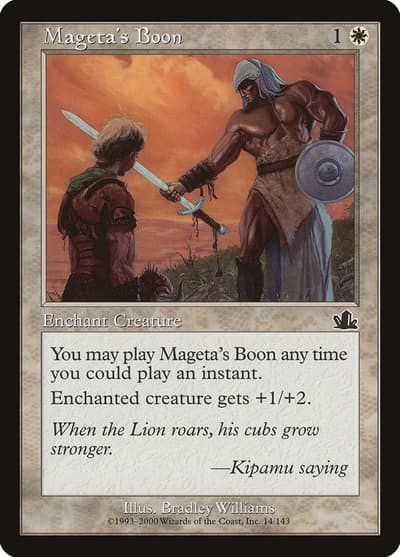 Mageta's Boon PCY-14 Prophecy Magic card