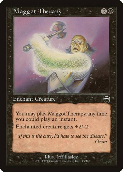 Maggot Therapy MMQ-145 Mercadian Masques Magic card