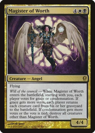 Magister of Worth PCNS-48STAR Conspiracy Promos Magic card