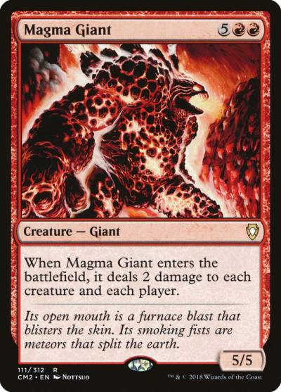 Magma Giant CM2-111 Commander Anthology Volume II Magic card