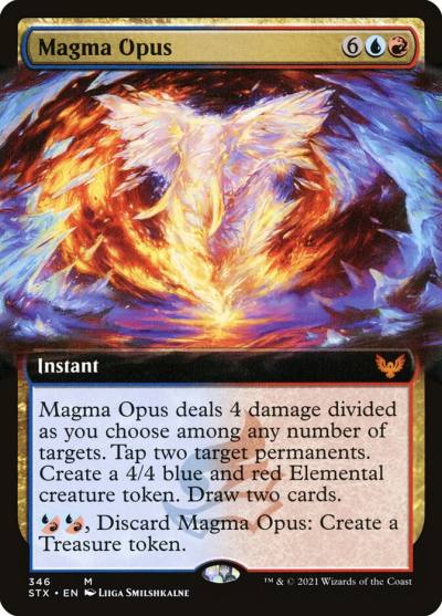 Magma Opus STX-346 Strixhaven: School of Mages Magic card