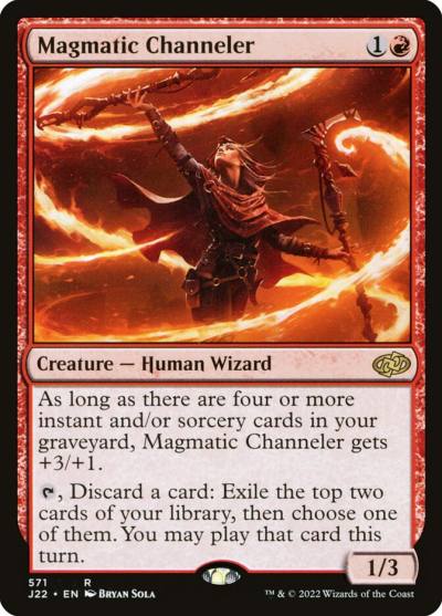 Magmatic Channeler J22-571 Jumpstart 2022 Magic card