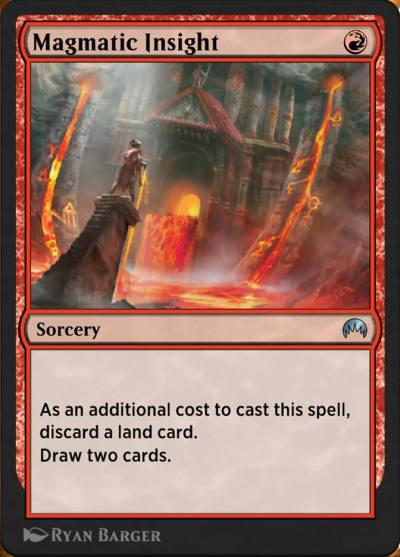 Magmatic Insight PA1-3 Pioneer Anthology 1 Magic card