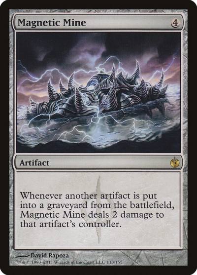Magnetic Mine MBS-113 Mirrodin Besieged Magic card
