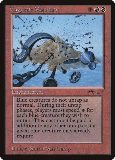 Magnetic Mountain ARN-41 Arabian Nights Magic card