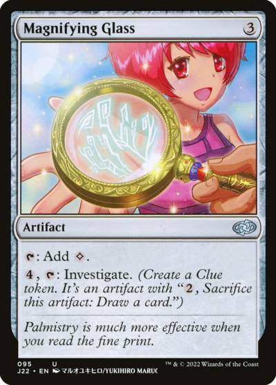 Magnifying Glass J22-95 Jumpstart 2022 Magic card