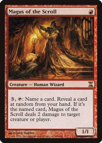 Magus of the Scroll TSP-169 Time Spiral Magic card