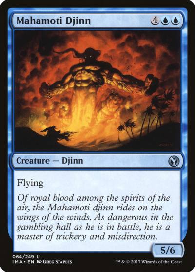 Mahamoti Djinn IMA-64 Iconic Masters Magic card